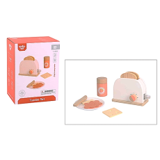 Tooky Wooden Toaster Set   